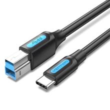 Product image of VENTION CQVBF USB 3.0 C Male to B Male 2A Cable 1M Black
