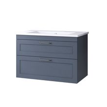 Product image of ტუმბო ჩამოსაკიდი ხელსაბანით Denko Beyoglu 75 Matt Navy Blue