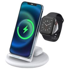 Product image of WiWU Power Air 3in1 Wireless Charger White უსადენო დამტენი