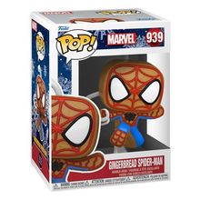 Product image of Funko POP! Marvel Holiday Gingerbread Spider-Man სათამაშო ფიგურა - ადამიანი ობობა
