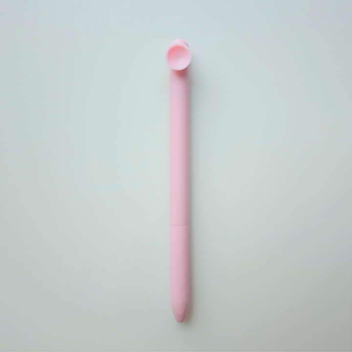 poppen-series-sign-pen-05mm-black-pink-barrel-kalami