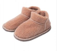 Product image of ოთახის ჩუსტი UGG BOOTS KIDS CAMEL აქლემის ნატურალური ბეწვის ყავისფერი