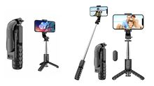 Product image of Q11 უსადენო სელფის ჯოხი + შტატივი + პულტი