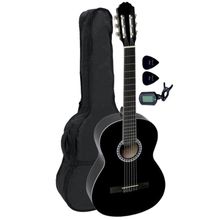 Product image of GEWApure CLASSIC GUITAR VGS BASIC SET 4/4 BLACK WITH BAG &CLIP კლასიკური გიტარა