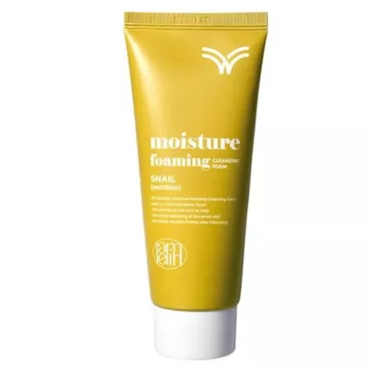 lamelin-moisture-foaming-cleansing-foam-snail100ml-sakhis-dasabani-qafi