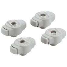 Product image of TAMA QC8B4GY Quick-Set Cymbal Mate Gray დრამის თეფშის დამჭერი 4ც