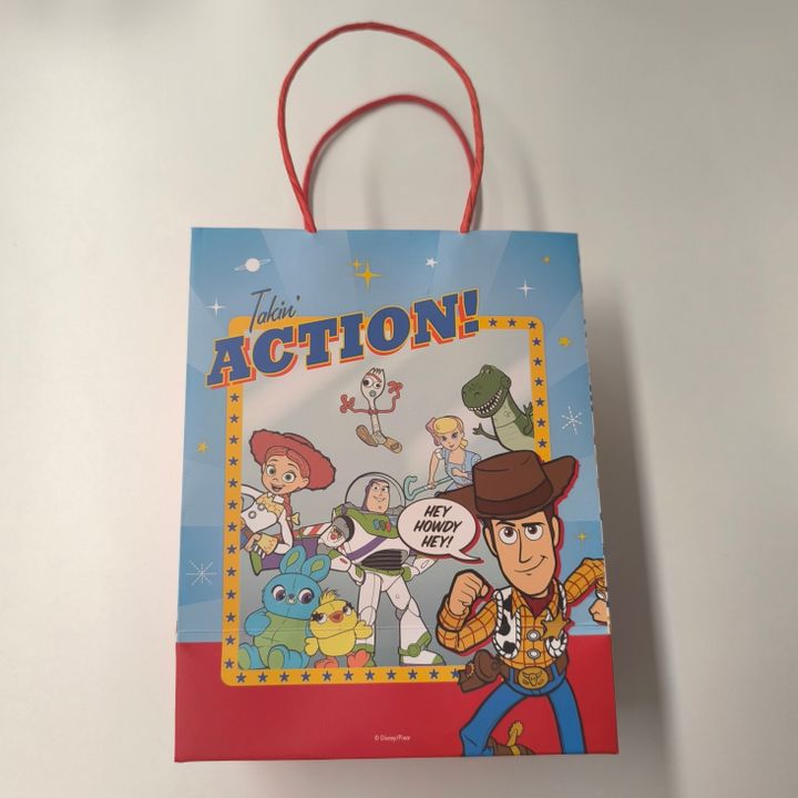 sasachuqre-chantadisney-pixar-collection-upright-gold-stamped-gift-bag-182310cm-woody