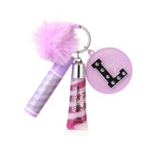 Product image of საბავშვო ტუჩის მოვლის ნაკრები/Dessert Theme Letter Design Lip Care Keychain (L)