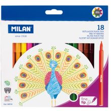 Product image of MILAN წყლის ფუძეზე დამზადებული ფლომასტერი 18ც