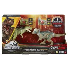 Product image of Mattel Jurassic World T-Rex vs Pachycephalosaurus სათამაშო ფიგურა