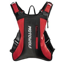 Product image of MOTOWOLF MB7 RED მოტოს წყალგაუმტარი ზურგჩანთა