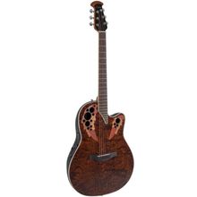 Product image of Ovation Celebrity Elite Plus E-A Git. CE48P-TGE-G Super Shallow Dark Tiger Eye ელექტრო აკუსტიკური გიტარა