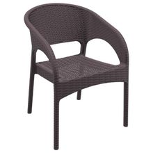 Product image of PANAMA ყავისფერი 80X64X58 სმ ბაღის სავარძელი