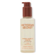 Product image of Victoria's Secret  Spiced Vanilla Crème  Feel Toasty Shimmer Body Oil 128მლ სხეულის ბზინვარე ზეთი