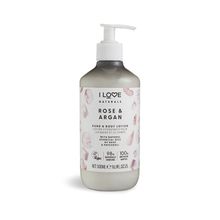 Product image of I LOVE Naturals Hand & Body Lotion Rose & Argan ხელის და ტანის ლოსიონი მგრძნობიარე კანისთვის