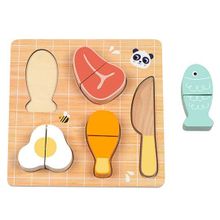 Product image of Hi Pando საჭმლის დასაჭრელი-ხის როლური სათამაშო ნაკრები