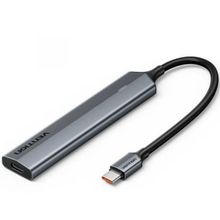 Product image of VENTION CKYHB USB-C to USB 3.2 Gen 2 Type-C*4/USB-C Mini 10G Hub USB ჰაბი