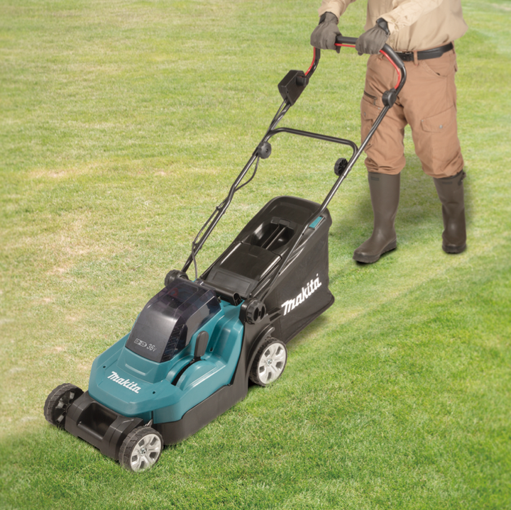 makita-dlm382z-900w-usadeno-gazonis-sakrechi-photo-2
