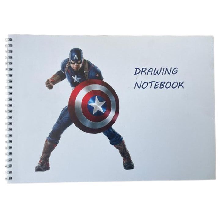 sakhatavi-rveuli-zambarit-a4-capitan-america