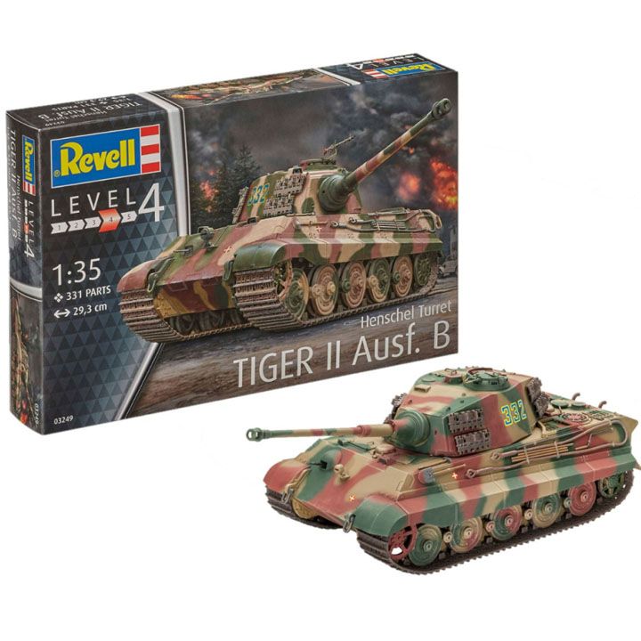 revell-tiger-ii-ausf-b-henschel-turret-konstruqtori-tanki-photo-2