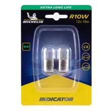 Product image of MICHELIN 32392 R10W EXTRA LONG LIFE სფერული ნათურები 12V 10W BA15s ორმაგი ბლისტერი