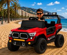 Product image of ბავშვის ელექტრო მანქანა BMW ტყავის სავარძლით GM-508-RED