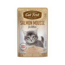 Product image of ფეთფესთი სნექი კნუტებისთვის  Salmon mousse for kittens 70 გრ