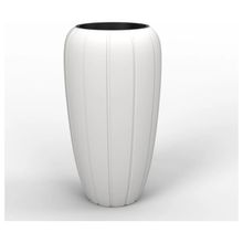Product image of LAMELA GAJA 400 თეთრი 40X40X78 სმ ყვავილის მაღალი ქოთანი