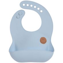 Product image of LASSIG Silicone Bib Happy Rascals Smile ბავშვის წინსაფარი