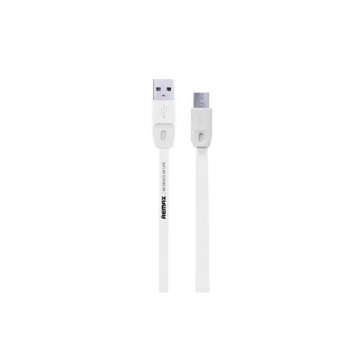 remax-full-speed-micro-usb-1m-white