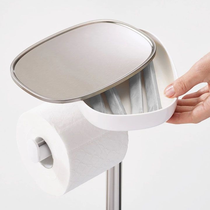 Joseph Joseph EasyStore™ Plus ტუალეტის ქაღალდის საკიდი და ტუალეტის
