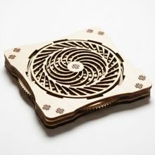 Product image of Mandala woodmat ჭიქის დასადები