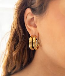 Product image of Earring / SEC25692-01UNI ოქროსფერი ქალის საყურე ფოლადი