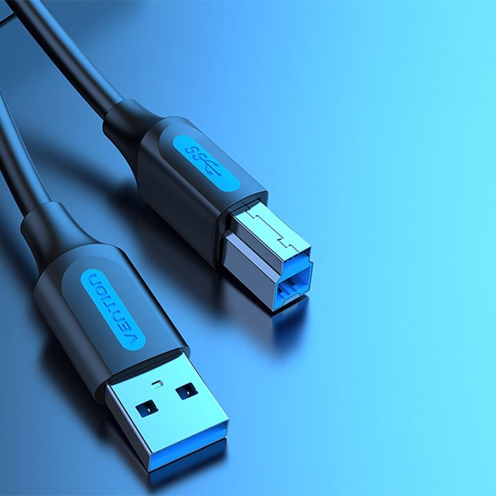 vention-coobi-usb-30-a-male-to-b-male-cable-3m-black-pvc-type-photo-2