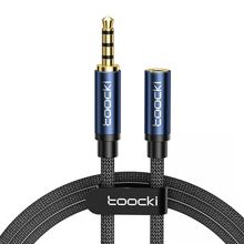 Product image of TOOCKI 3.5mm Male to Female Audio Cable აუდიო კაბელი 3მ