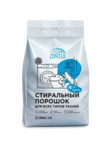 Product image of ZONTEX სარეცხი ფხვნილი ყველა ქსოვილისთვის დამარბილებელი 3კგ