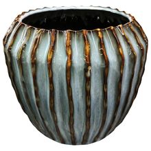 Product image of MEGA COLLECTIONS IDE RIB CONE POT ICE D21XH18 სმ კერამიკული ქოთანი