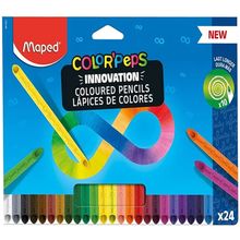 Product image of Maped Color Peps Innovation ფერადი ფანქრების ნაკრები 24 ფერი