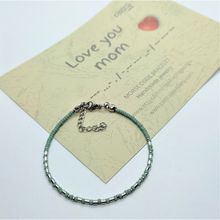 Product image of PIETRA LOVE YOU MOM მორზეს ანბანით სამაჯური