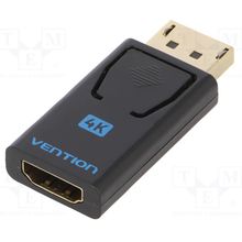 Product image of VENTION HBMB0 DisplayPort Male to HDMI Female Adapter Black (DP TO HDMI)
