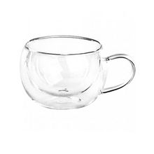 Product image of DONGFANG Ceramic/Glass 350მლ ორმაგი მინის ჭიქა