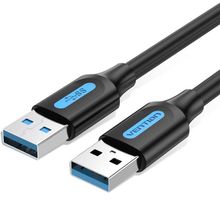 Product image of VENTION CONBH USB 3.0 A Male to A Male  Cable 2M Black PVC Type