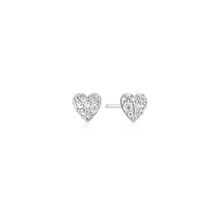 Product image of Earring / E074-01H ვერცხლისფერი ქალის საყურე 925 სინჯის ვერცხლი