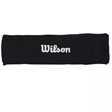 Product image of WILSON HEADBAND BLACK ჩოგბურთის აქსესუარი