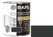 Product image of ემალი ჟანგზე წასასმელი Sniezka Rafil პრიალა ნაცრისფერი ანტრაციტი 0.75 ლ