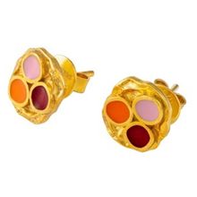 Product image of CHRONOS საყურე მინანქრით