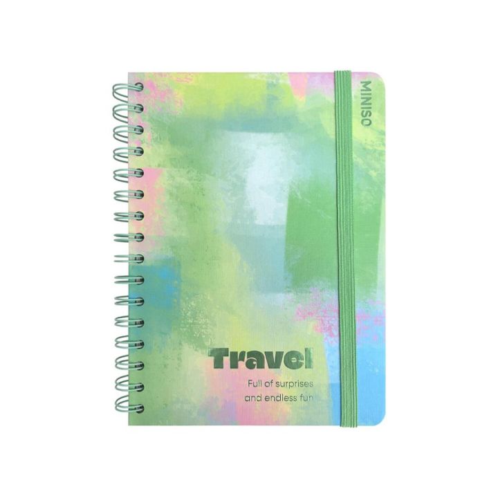 pastel-series-a6-wire-bound-book-with-band-green-80gv-bloknoti
