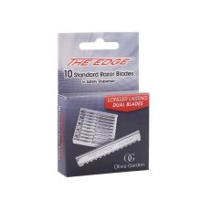 Product image of Olivia Garden The Edge Standard Razor Blades 10 psc სამართებელი პირები