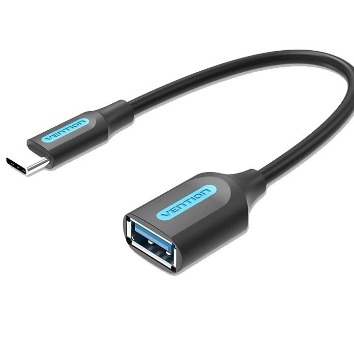 vention-ccvbb-usb-31gen-1-c-male-to-a-female-otg-cable-015m-black-pvc-type