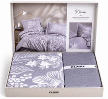 Product image of Clasy Nera Lilac Ranforce ორსაწოლიანი თეთრეულის კომპლექტი
